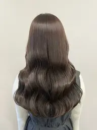 人気No.3⭐︎ 透明感カラー+バイカルテトリートメント (髪の毛のダメージ気になる方向け)