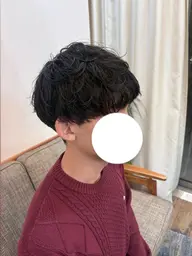 【予約リクエスト📨】メンズカット＋ニュアンスパーマ🌿