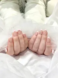 【minimo限定】カラグラ･フレンチ‎𖤐パーツ･デザイン代別途 パラジェル使用