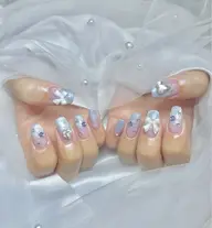 ⚠️先着3名様オフ有りの方のみ⚠️一度塗りマグネットネイルモデル様【ベースカラー塗布する場合は+¥550】