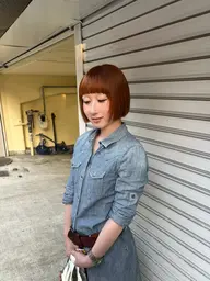 ワンレングスカットモデル✂️