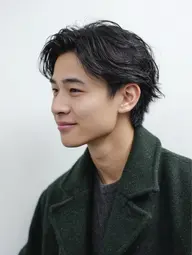 ✨メンズ限定✨パーマ初心者歓迎/朝のセットが楽になる✨カット＋ニュアンスパーマ+トリートメント/スタイリングアドバイス付
