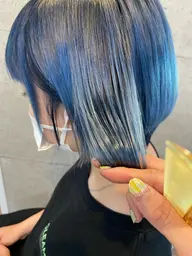 ブリーチカラー+艶カラー+トリートメント🌈