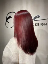 【女性ロング〜ミディアムヘア限定】似合わせカット+艶感カラー✨