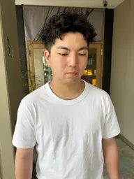 メンズ似合わせカット➕パーマ