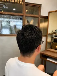 メンズカットパーマ