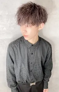 ★メンズ限定★カット+スタンダードパーマ+クイックスパ