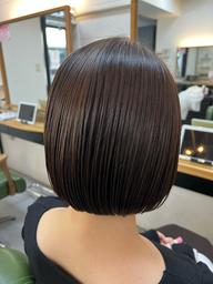 保湿シルクトリートメント+premium透明感ケアカラー+カット