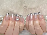 オフ有り💗ハンドガラスフレンチ/ミラーフレンチ💗