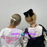 🎏学生応援ヘアセット🎏ハーフアップ/編みおろし/編み込み/カチモリ/リボンヘア/フルールヘア【ミニモ学割】