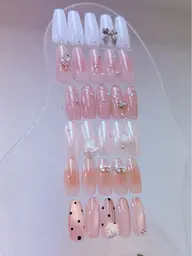 ネイルモデル募集🌸【オフ無ケア付】ハンドジェル🤍定額ネイル