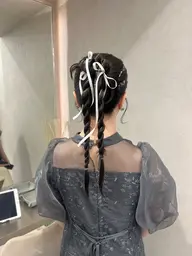 【お呼ばれヘアセット✨】結婚式・二次会・イベントに🤍