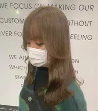 期間限定✨似合わせカット+低ダメージ艶カラー5500🤍!ジュニアスタイリスト担当