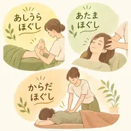 【よもぎ蒸し無し】とことん集中40分(足湯付き)