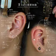 🎀今話題🎀 耳つぼジュエリーೀ