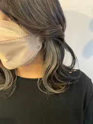 《 3回目以降 》💛インナーカラー🧡+カラー+カット✂️口コミ投稿で✨うる艶トリートメント✨プレゼント‼️