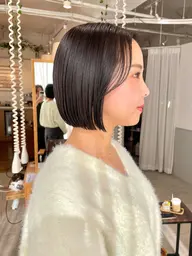 デザインカット+髪質改善カラー+髪質改善2STEPトリートメント