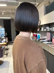 【朝5分で時短スタイリング🌟】ボブカット＋縮毛矯正