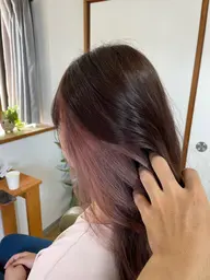 【学生様限定🌈🌈】【夜19時まで受付⭐️】カット+ケアブリーチ+アディクシーカラー