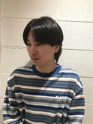 ✨【自然な仕上がり】✨曲がる縮毛矯正＋メンズカット　　真っ直ぐすぎない、自然に曲がる縮毛矯正。