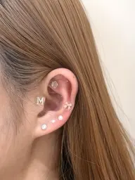 耳つぼジュエリー💎15粒🪩耳ツボ ✧₊⁺ mimi tsubo jewelry✧₊⁺