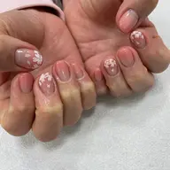 【Hand】ワンカラー/グラデーション+アート4本