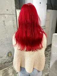 ハイブリーチ✨+カラーバター✨マニパニ✨光彩度な発色✨