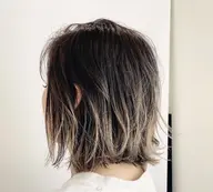 【モデル専用メニュー19:00〜相談】バレイヤージュメッシュ