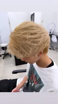 【メンズ限定】バチイケカラー&ヘアセット