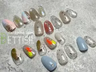 8月キャンペーンネイル🫧8000円→6000円