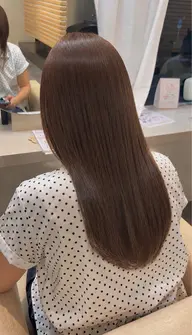 【うるつや髪へ*⑅♥】オーダーメイドワンカラー✨️＋Aujua4step、5stepトリートメント
