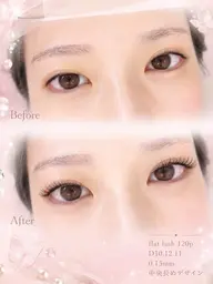 🩵人気No.2👑ぱっちりフラットラッシュ140本✨
