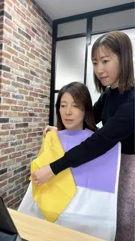 【クイック診断】|32色簡易カラー+骨格診断