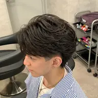 【⚡️社会人必見・今後もパーマやりたい方⚡️】メンズカット➕ダメージケアジェントルマンパーマ🪽⛓️社会人/ミニモ限定/