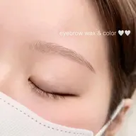 【学割】美眉アイブロウWAX 顔1パーツ(メイク仕上げ)