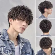 ツイスト・スパイラルパーマ+メンズカット