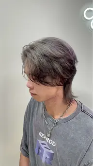 【練習モデル】Y2Kメンズウルフカット✂️平成垢抜けヘア/似合わせカット