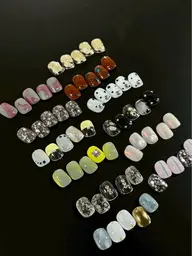 オフなし♡ショートネイルニュアンス定額デザイン🦢