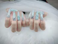 チップ長さだし/ストーン パーツつけ放題
