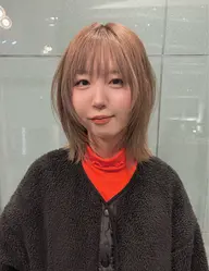 ⭐️minimo限定!似合わせ小顔cut+透明感color+クイックトリートメント🫧