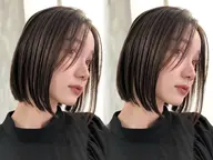 【洒落感抜群🌟】ボブカット✂️+内部補修トリートメント🫧