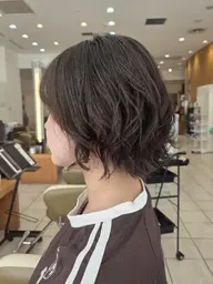 ✂︎カット+シャンプー+パーマ+ブ ロー