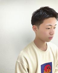 メンズ限定 部分カット サイドツーブロック
