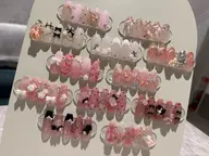 【定額デザイン】【長さだし】オフケア込み⟡.·*.\アートもパーツも！定額コース♡/