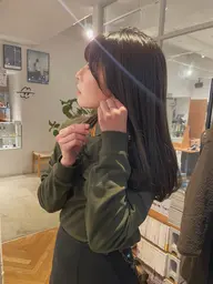 カット+リタッチカラー