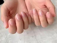 💅【オフ無しクリアネイル】ケア付き✨爪補強にも◎