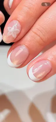 【オフ無】フレンチネイル