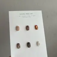 【アレンジスキニーフレンチ】マグネットネイルから選べる6パターン/オフなし