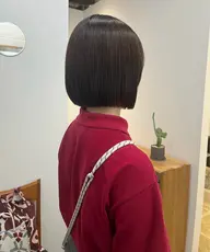 ボブカットモデル(鎖骨上)