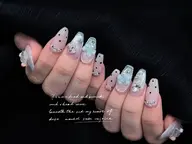 💖ワンホンネイル10本 ☀️持ち込みデザインOK 💅